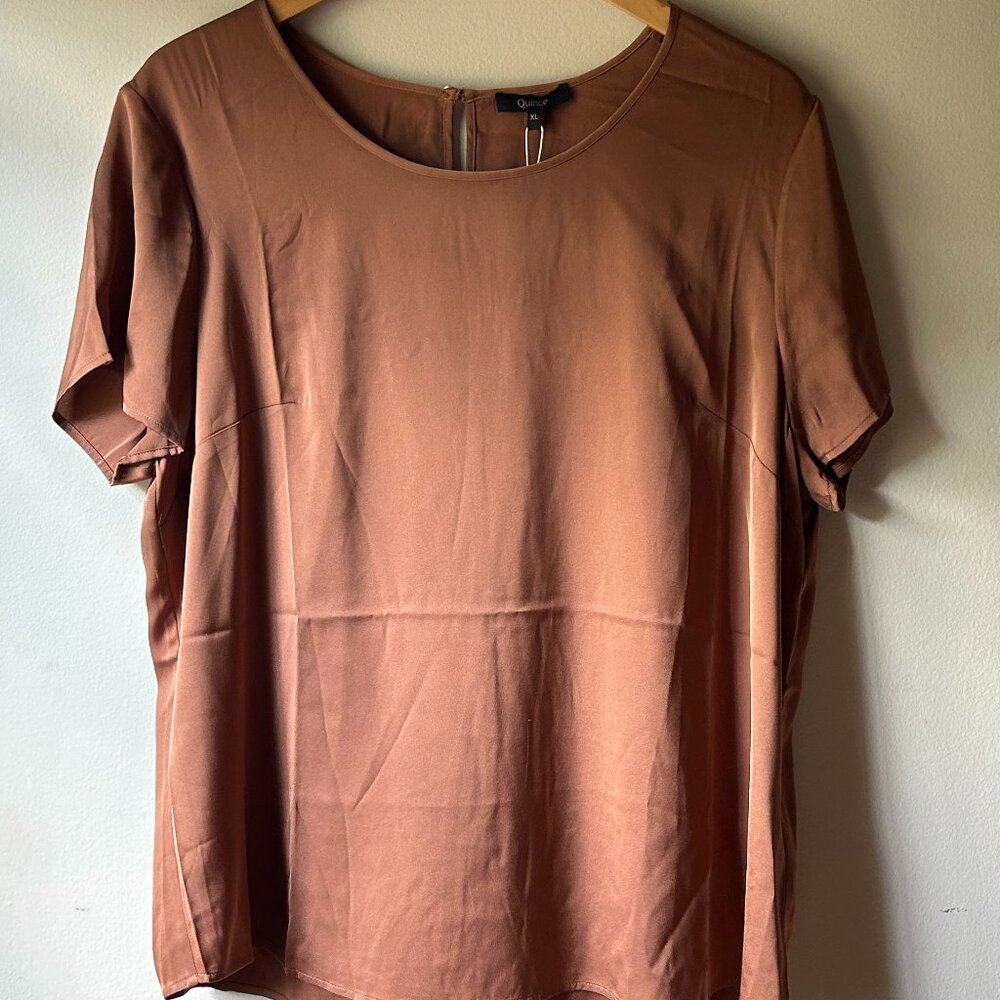 Quince Silk top